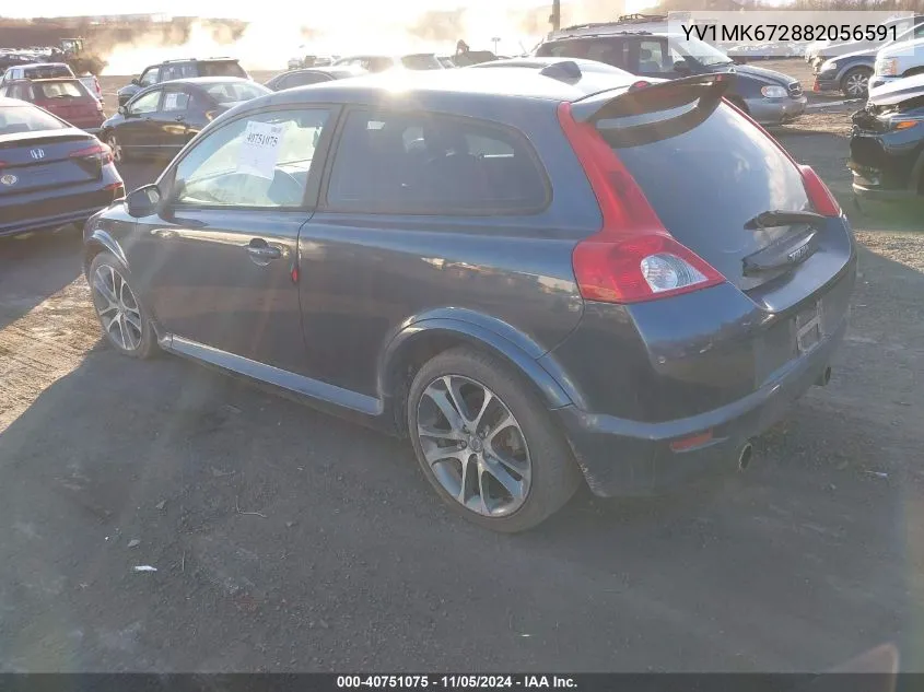 2008 Volvo C30 T5 R-Design/T5 Version 1.0/T5 Version 2.0 VIN: YV1MK672882056591 Lot: 40751075