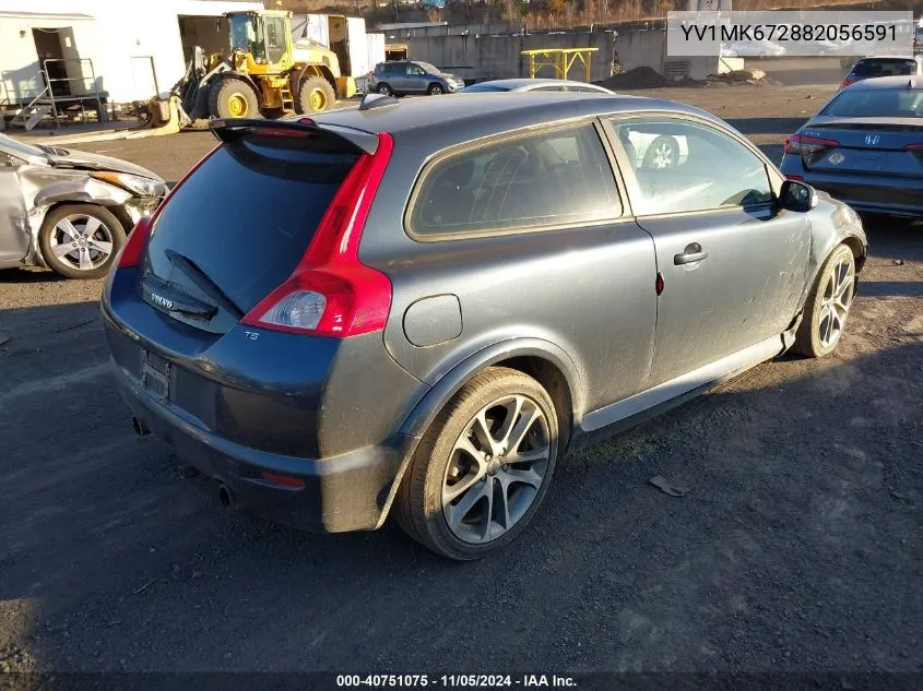 2008 Volvo C30 T5 R-Design/T5 Version 1.0/T5 Version 2.0 VIN: YV1MK672882056591 Lot: 40751075