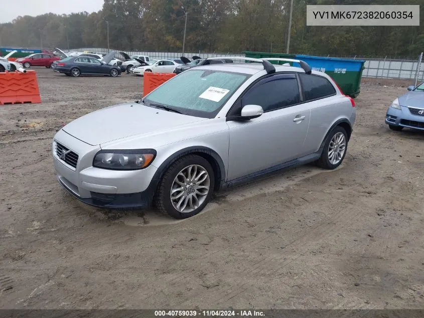 YV1MK672382060354 2008 Volvo C30 T5