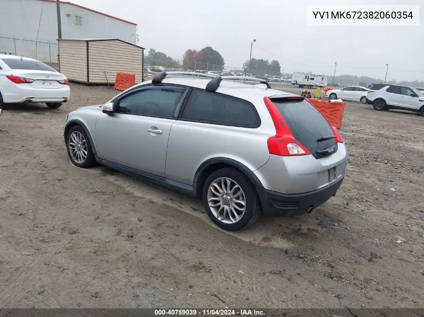 YV1MK672382060354 2008 Volvo C30 T5