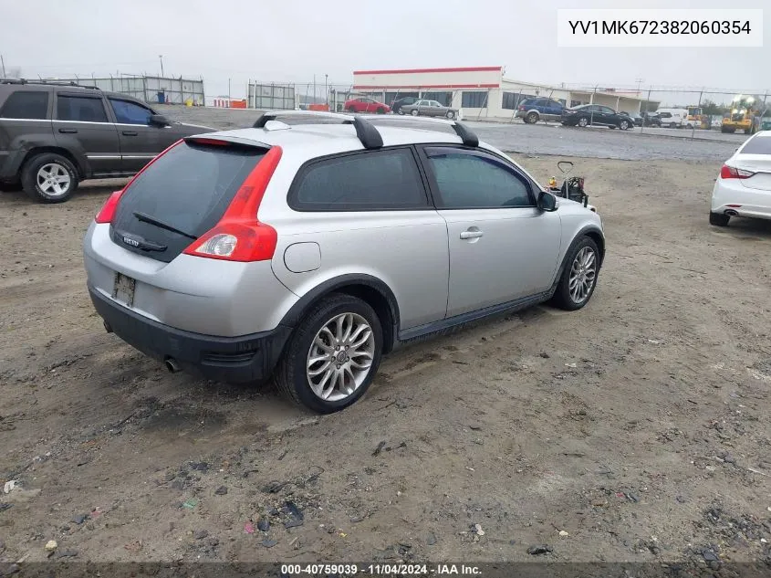 YV1MK672382060354 2008 Volvo C30 T5