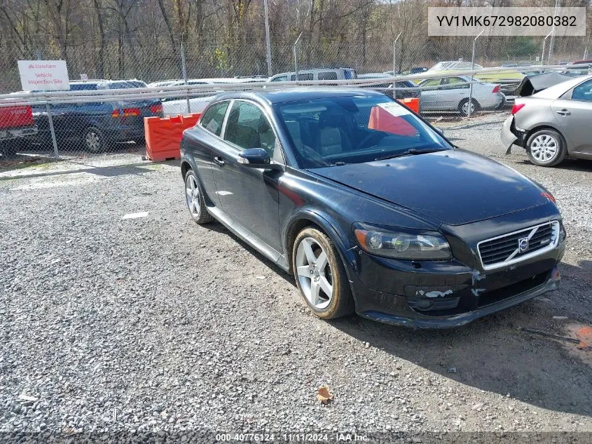 2008 Volvo C30 T5 VIN: YV1MK672982080382 Lot: 40776124