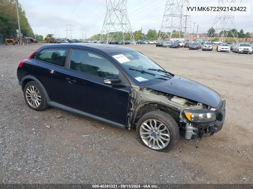 YV1MK672292143422 2009 Volvo C30 T5