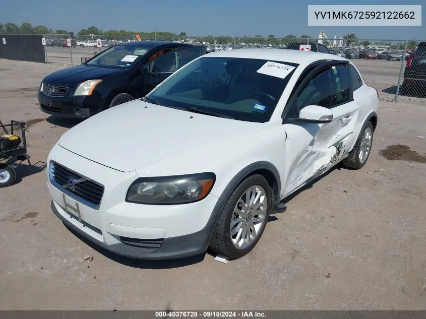 YV1MK672592122662 2009 Volvo C30 T5/T5 R-Design