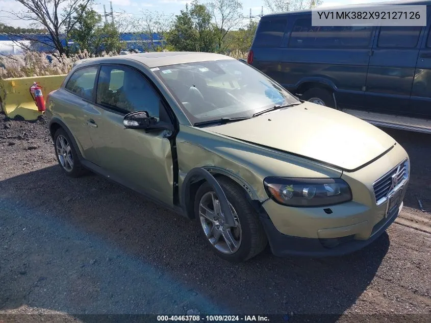 2009 Volvo C30 T5 VIN: YV1MK382X92127126 Lot: 40463708