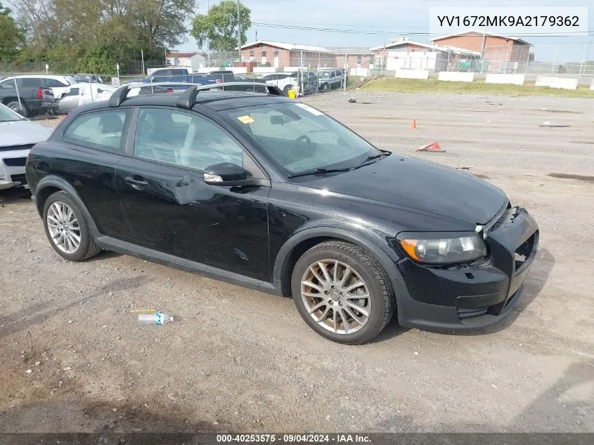 YV1672MK9A2179362 2010 Volvo C30 T5