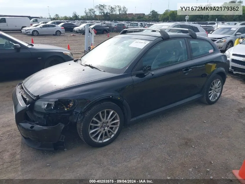 YV1672MK9A2179362 2010 Volvo C30 T5