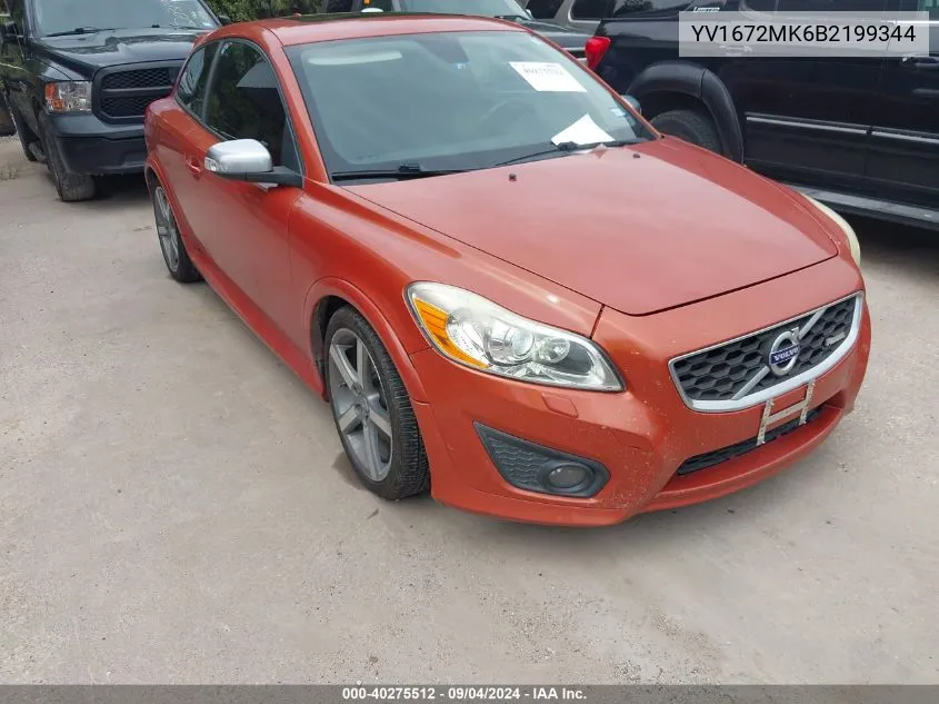 YV1672MK6B2199344 2011 Volvo C30 T5/T5 R-Design