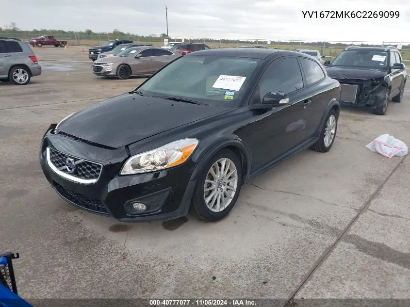 YV1672MK6C2269099 2012 Volvo C30 T5