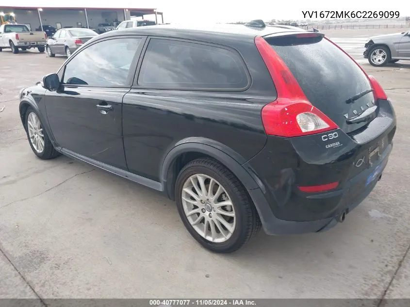 YV1672MK6C2269099 2012 Volvo C30 T5