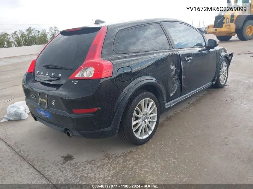 YV1672MK6C2269099 2012 Volvo C30 T5