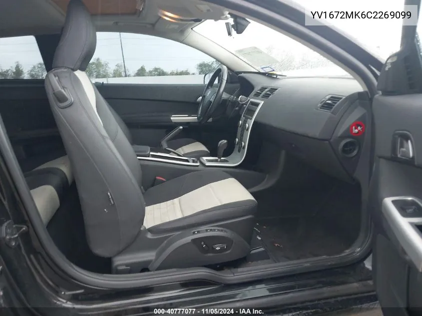 YV1672MK6C2269099 2012 Volvo C30 T5