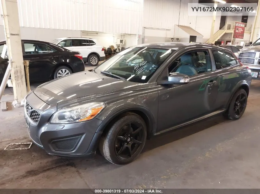 2013 Volvo C30 T5/T5 Platinum/T5 Premier/T5 Premier Plus/T5 R-Design/T5 R-Design Platinum/T5 R-Design Premier VIN: YV1672MK9D2307166 Lot: 39801319