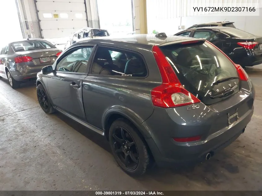 2013 Volvo C30 T5/T5 Platinum/T5 Premier/T5 Premier Plus/T5 R-Design/T5 R-Design Platinum/T5 R-Design Premier VIN: YV1672MK9D2307166 Lot: 39801319