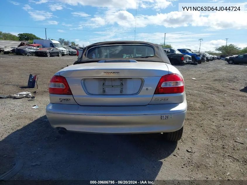 YV1NC63D64J044724 2004 Volvo C70 Lt