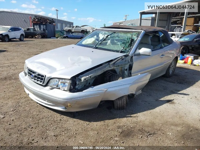 2004 Volvo C70 Lt VIN: YV1NC63D64J044724 Lot: 39686795