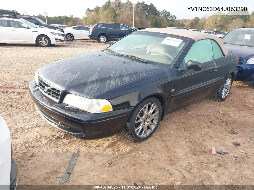 2004 Volvo C70 Lt VIN: YV1NC63D64J063290 Lot: 40734625