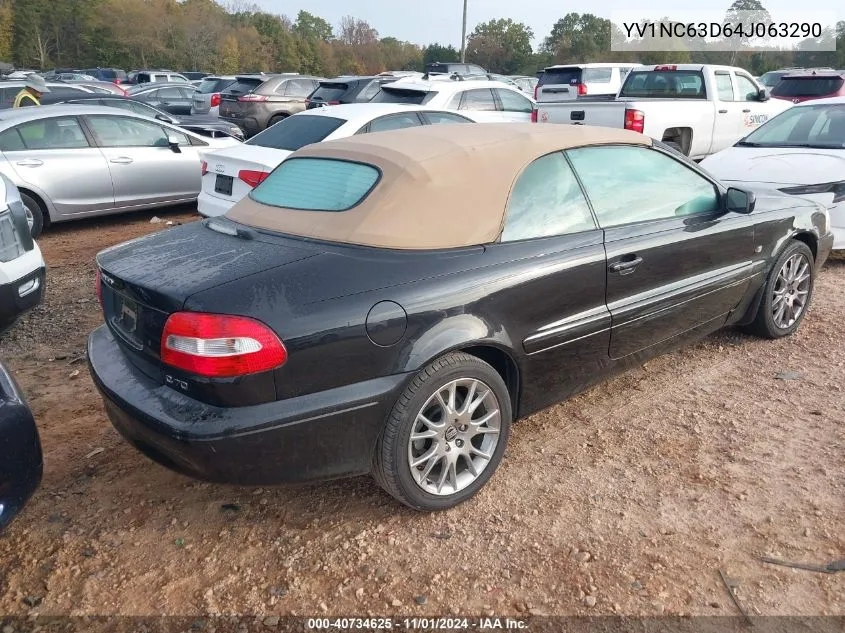 2004 Volvo C70 Lt VIN: YV1NC63D64J063290 Lot: 40734625