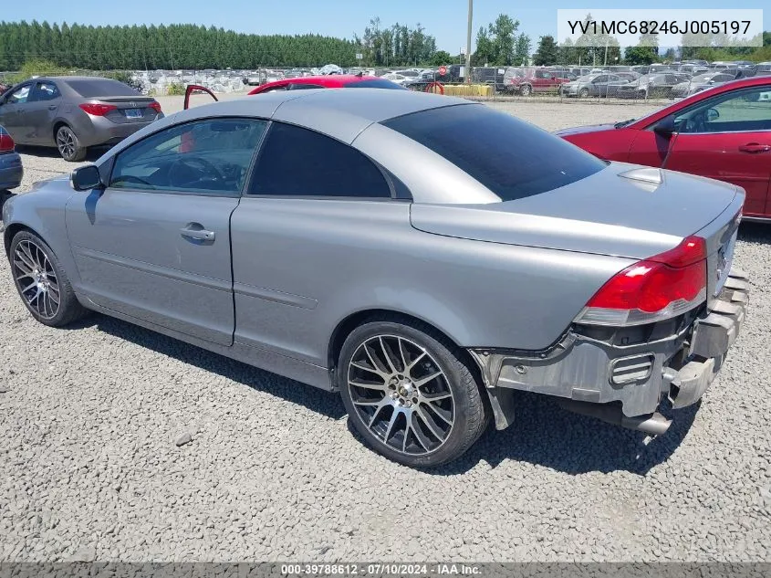 YV1MC68246J005197 2006 Volvo C70 T5