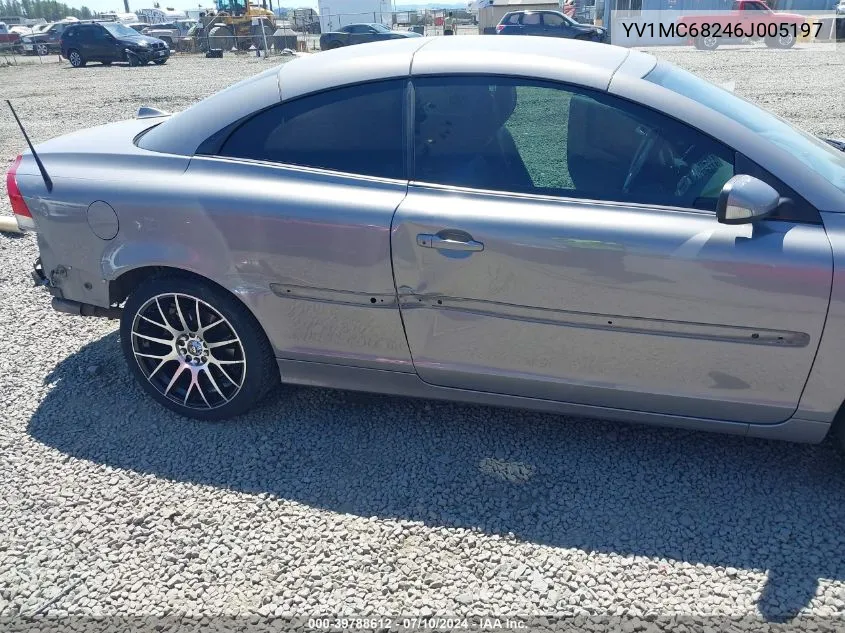 2006 Volvo C70 T5 VIN: YV1MC68246J005197 Lot: 39788612