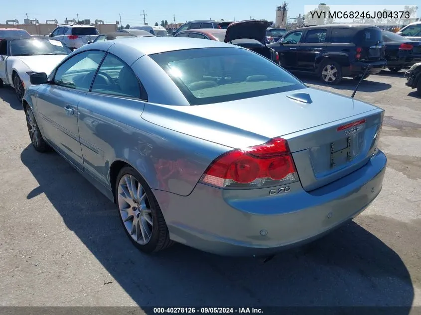 YV1MC68246J004373 2006 Volvo C70 T5