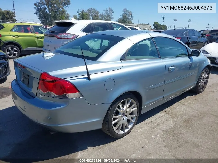 2006 Volvo C70 T5 VIN: YV1MC68246J004373 Lot: 40278126