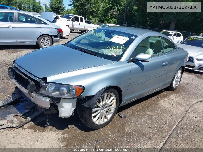 2007 Volvo C70 T5 VIN: YV1MC68207J027330 Lot: 39621141