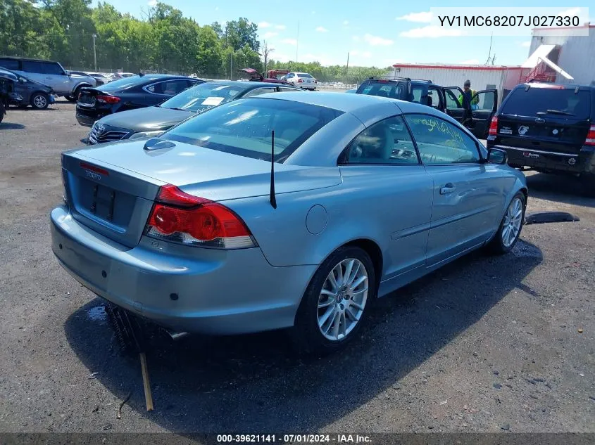 YV1MC68207J027330 2007 Volvo C70 T5