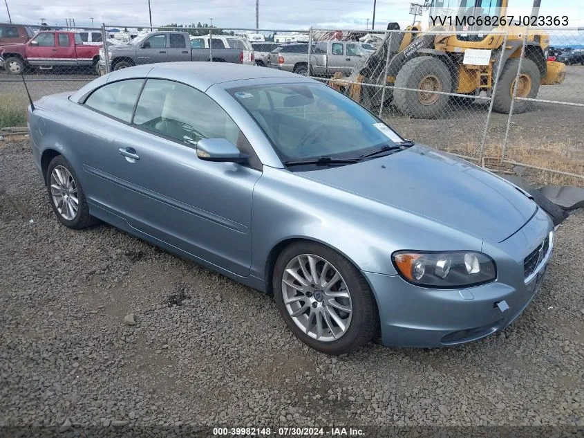 2007 Volvo C70 T5 VIN: YV1MC68267J023363 Lot: 39982148