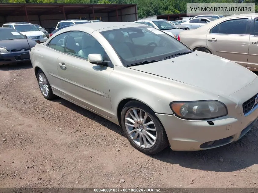 YV1MC68237J026835 2007 Volvo C70 T5