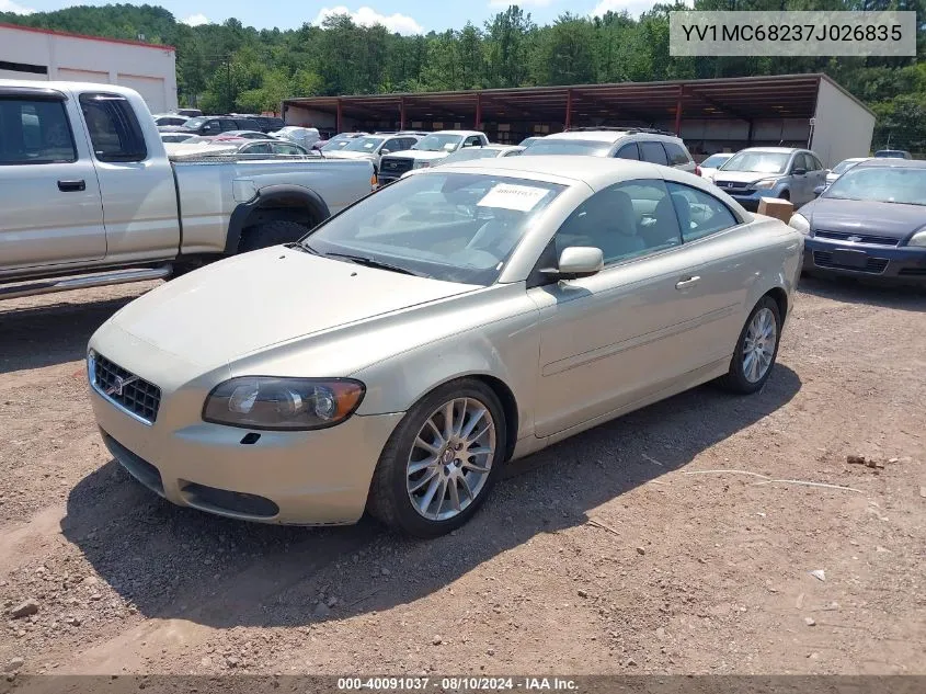 2007 Volvo C70 T5 VIN: YV1MC68237J026835 Lot: 40091037