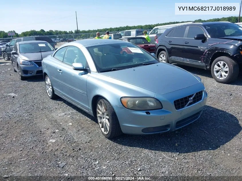 YV1MC68217J018989 2007 Volvo C70 T5