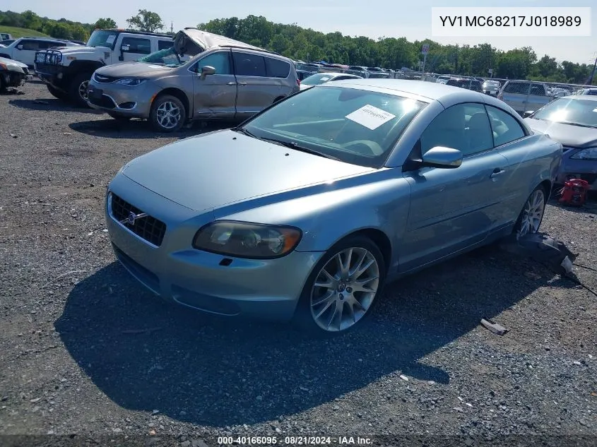 2007 Volvo C70 T5 VIN: YV1MC68217J018989 Lot: 40166095