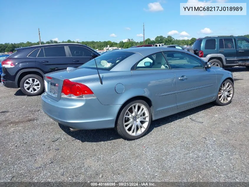 YV1MC68217J018989 2007 Volvo C70 T5