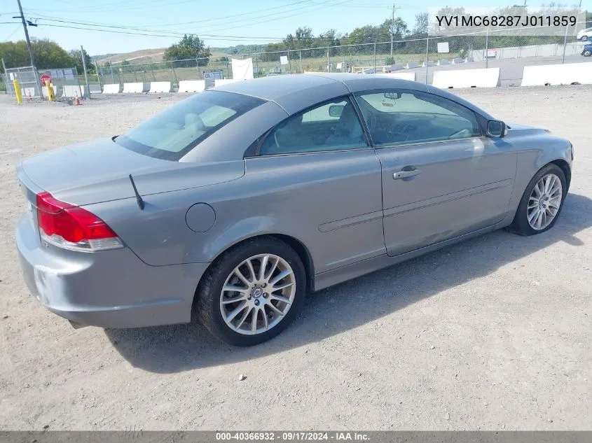 2007 Volvo C70 T5 VIN: YV1MC68287J011859 Lot: 40366932