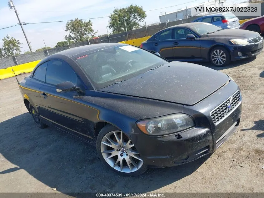 YV1MC682X7J022328 2007 Volvo C70 T5