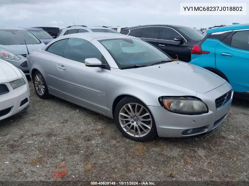 2007 Volvo C70 T5 VIN: YV1MC68237J018802 Lot: 40539149