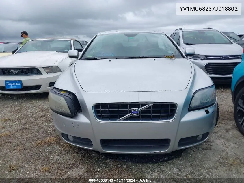 2007 Volvo C70 T5 VIN: YV1MC68237J018802 Lot: 40539149