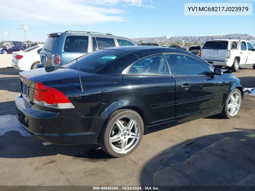 2007 Volvo C70 T5 VIN: YV1MC68217J023979 Lot: 40695388