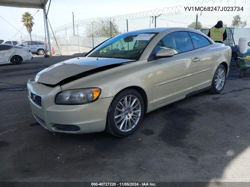 YV1MC68247J023734 2007 Volvo C70 T5