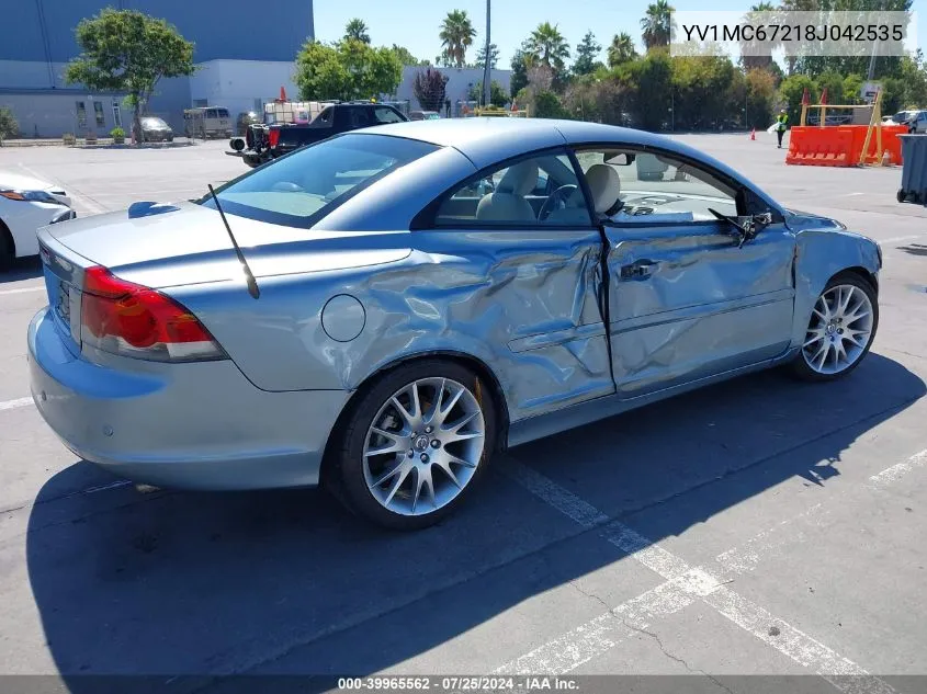 2008 Volvo C70 T5 VIN: YV1MC67218J042535 Lot: 39965562