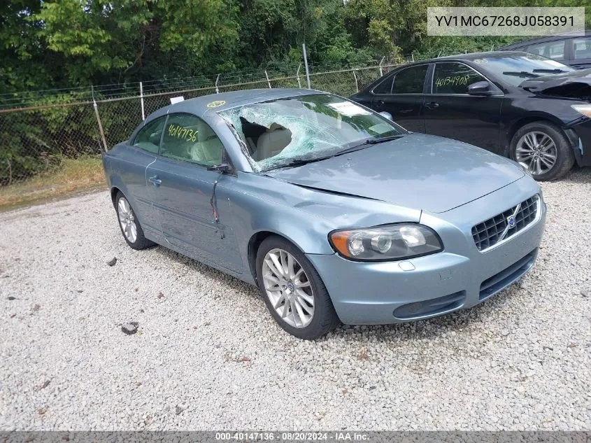 YV1MC67268J058391 2008 Volvo C70 T5