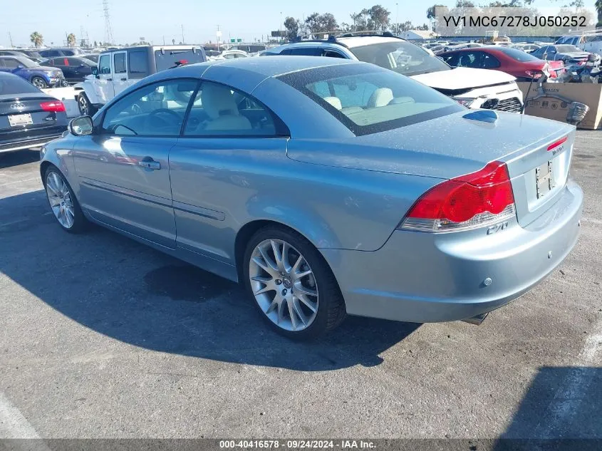 2008 Volvo C70 T5 VIN: YV1MC67278J050252 Lot: 40416578