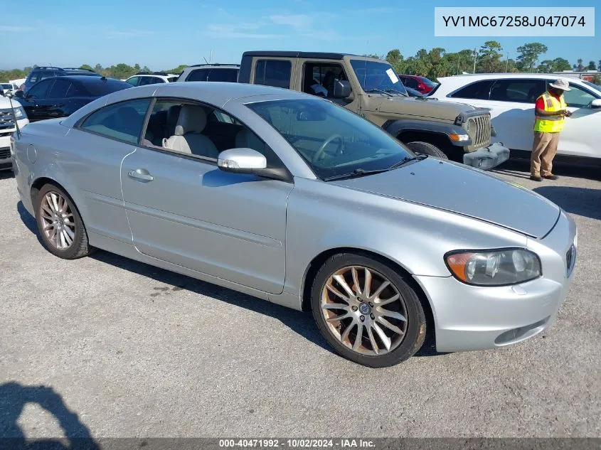 YV1MC67258J047074 2008 Volvo C70 T5