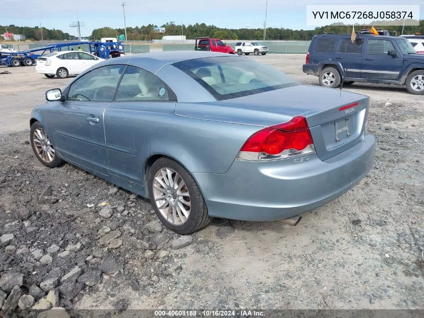 YV1MC67268J058374 2008 Volvo C70 T5