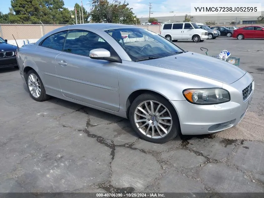 2008 Volvo C70 T5 VIN: YV1MC67238J052595 Lot: 40706390