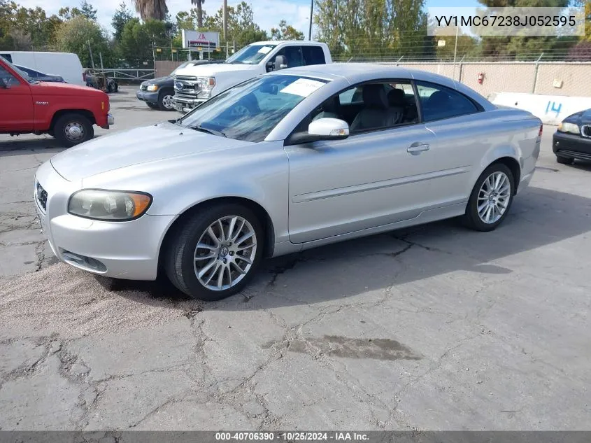 2008 Volvo C70 T5 VIN: YV1MC67238J052595 Lot: 40706390