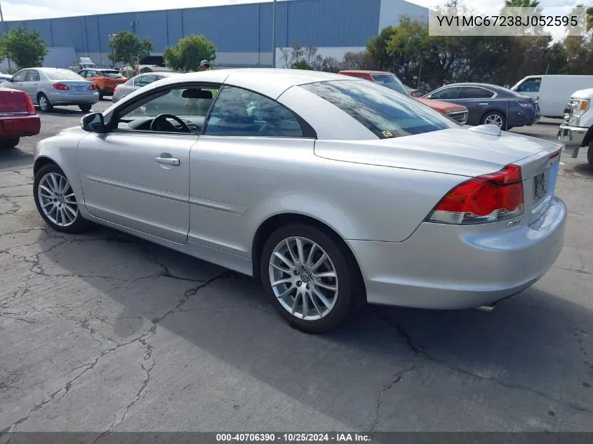 2008 Volvo C70 T5 VIN: YV1MC67238J052595 Lot: 40706390