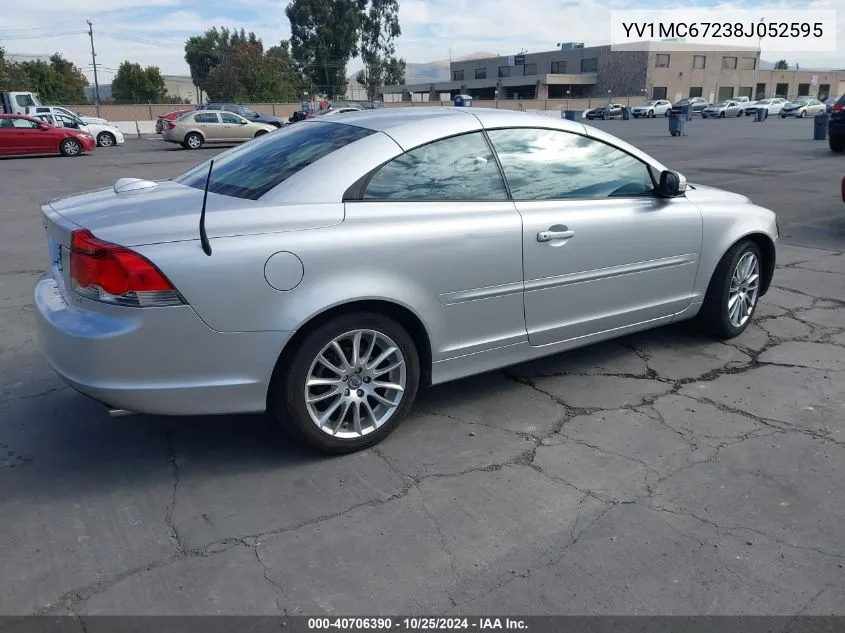 2008 Volvo C70 T5 VIN: YV1MC67238J052595 Lot: 40706390