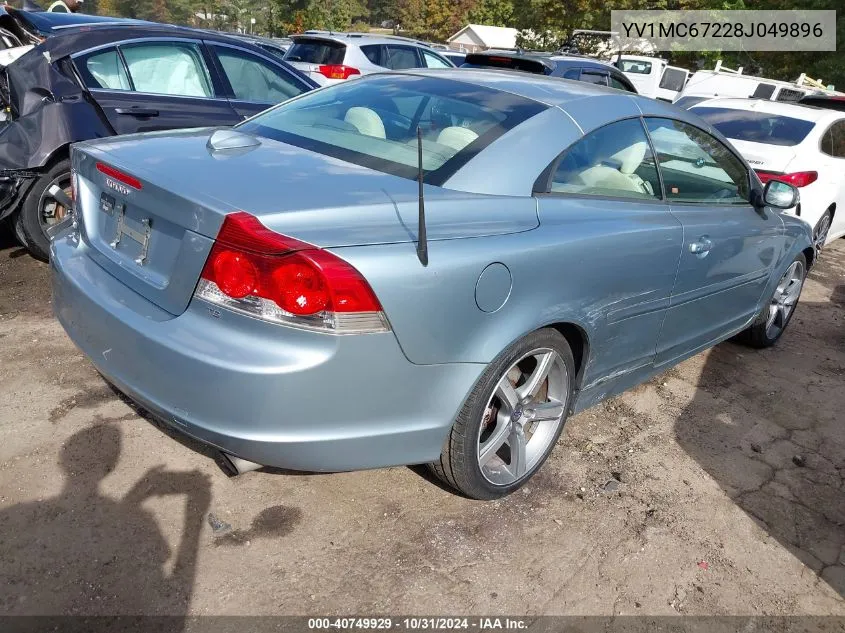 YV1MC67228J049896 2008 Volvo C70 T5